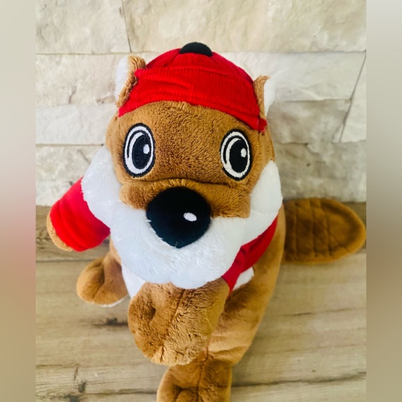 Buc-ee's Gas Station Promo Beaver Plush Stuffed Animal 10 in. JAAG Preowned EUC - Picture 2 of 9